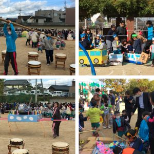 【保育学科】寒さを吹き飛ばしながら幼稚園行事を体験！〜付属幼稚園わんぱくまつり（11/19）